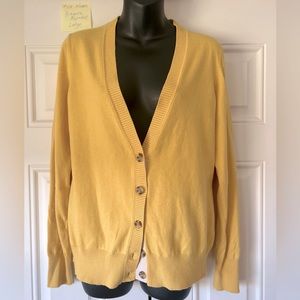 Banana Republic Mustard Yellow Large